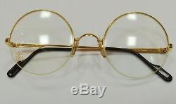 vintage cartier round glasses