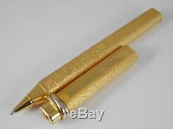 cartier pens gold plated