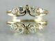 14k Yellow Gold Plated 1ct Round Cut Simulated Diamond Enhancer Guard Band Ring