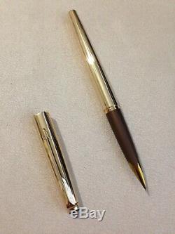 1981 Parker 50 Falcon Gold Plated Insignia Medium Fountain Pen-england-superb
