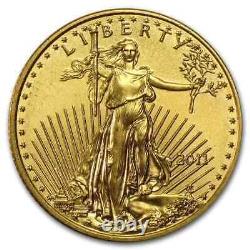 2011 1/10 oz Gold American Eagle BU