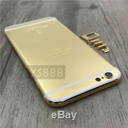 24K Gold Plated Limited Edition Housing for iPhone 6S Mirror Gold Plate Housing