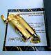 24ct Gold Plated Cohiba Metal Refillable Cigar Lighter 2 Jet Flame Windproof 24k