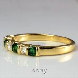 2Carat Lab Created Emerald Womens Engagement Band Ring Yellow Gold Plated Silver