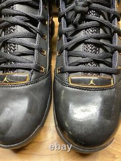 Air Jordan XIX Se, Retro 19, Black/gold Basketball Shoe Mens 10.5