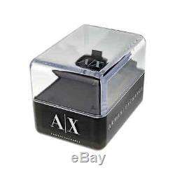 Armani Exchange Black Dial Chronograph Gold-plated Unisex Watch AX2137