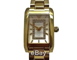 Armani Womens Diamond Watch Ar3172 Silver Dial Metal Strap, Coa, Rrp 499.00