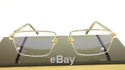 Authentic Paul Vosheront PV366 C1 23KT Gold Plated Eyeglasses Frame Italy Made