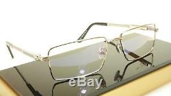 Authentic Paul Vosheront PV368 C2 23KT Gold Plated Eyeglasses Frame Italy Made
