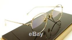 Authentic Paul Vosheront PV369 C1 Gold Plated Eyeglasses Frame Italy 49-21-145