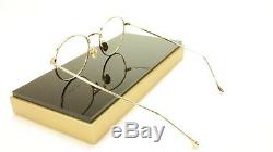 Authentic Paul Vosheront PV369 C1 Gold Plated Eyeglasses Frame Italy 49-21-145