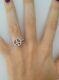 Beautiful 2.00 Ct Round Cut Moissanite Engagement Ring 14k White Gold Plated