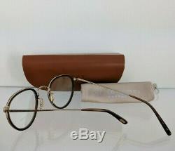 Brand New Authentic Oliver Peoples OV1104 5278 MP-2 18K 1104 Gold Plated Frame