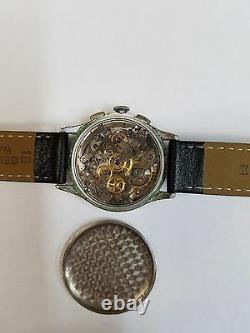 Breitling Chronomat 769 Chronograph Rare Chrome Plated Case Vintage 217012