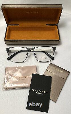 Bvlgari Genuine Mens Gold Plated Eyeglasses Frame 1104K Italy 56-17-145