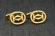 Cartier Cufflinks For Men Yellow Gold Plated Jewelry