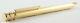 Cartier Op000060 Santos Vertical Godron Gold Plated Ball Point Pen Magnificent