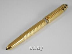 Cartier Panthere Gold Plated Fountain Pen F FREE SHIPPING WORLDWIDE