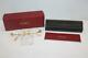 Cartier Trinity 18k Gold Plated 2-tone Love Knot Rimless Eyeglasses 52-18-135