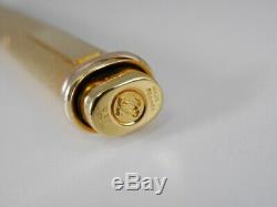 Cartier Vendome Oval Gold Plated Ballpoint Pen (NEAR MINT)