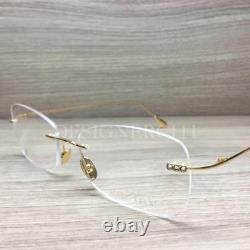Caviar M7003 7003 Eyeglasses 24 Karat Gold Plated C21 Authentic 55mm