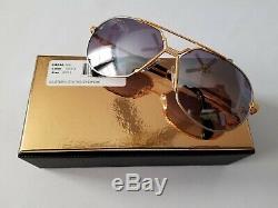 Cazal Deluxe Limited Edition Mod. 968 Col. 100 24k Gold Plated Sunglass Germany