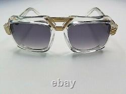 Cazal Legends Mod. 669 Col. 003 Crystal Gold Plated Sunglasses Made In Germany