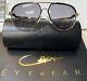 Cazal Mod. 9083 Col. 001 Black Gold Plated Aviator Sunglasses Made In Germany