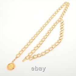 Chanel COCO Mark Chain Belt Gold Plated