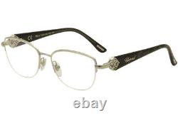 Chopard Eyeglasses A93S 0579 Black/23KT White Gold Plated Optical Frame 53mm