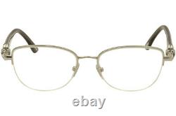 Chopard Eyeglasses A93S 0579 Black/23KT White Gold Plated Optical Frame 53mm
