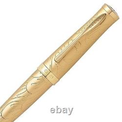 Cross Special Edition Year of The Goat 23KT Heavy Gold Plate Ballpoint Pen