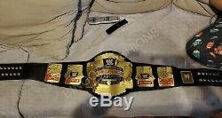 Cruiserweight World Championship Leather Belt Adult Size 2MM Metal Plates