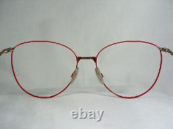 Dora, eyeglasses, Gold plated, Cat Eye, Scallop, oval, women's, frames vintage