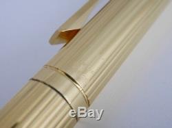 Dunhill Dress Gold Plated and Green Ballpoint Pen RARE