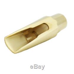 Eastern music New Gold plated metal soprano saxophone mouthpiece size 6-7 Jazz