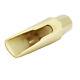 Eastern Music New Gold Plated Metal Soprano Saxophone Mouthpiece Size 6-7 Jazz