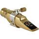 Ever-ton Strength #8 Metal Gold Plated Alto Sax Mouthpiece Made In Brazil