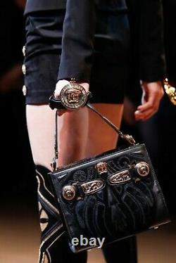F/w 2014 Look # 20 Everywhere Iconic Versace Gold Plated Chain Medusa Bracelet