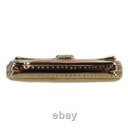 FENDI Keyring Bag Charm Gold Plated Metal Vintage Italy Authentic #OO385 O