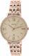 Fossil Women's Jacqueline Es3546 Rose-gold Stainless-steel Plated Japanese Qu