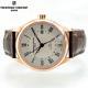 Frederique Constant Classics Gmt Rose Gold Plated Automatic Date Fc-350mc5b4 Os