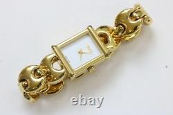 GUCCI 1800L Gold Plated Quartz Ladies Watch
