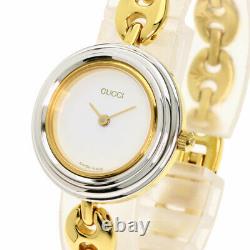 GUCCI Change bezel Watches 11/12.2 Gold Plated/Gold Plated Ladies