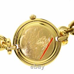 GUCCI Change bezel Watches 11/12.2 Gold Plated/Gold Plated Ladies