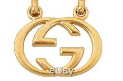 GUCCI Gold Plated Carabiner Key Ring F01026