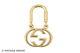Gucci Gold Plated Carabiner Key Ring F01027