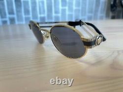 Gianni Versace Mod S68 Sunglasses Gold Plated Made In Italy