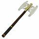 Gimli Battle Axe Replica Gold Plated Lord Of The Ring