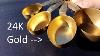 Gold Plating Measuring Cups For My Mom